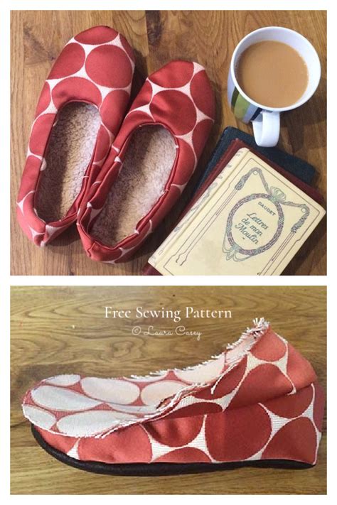 43 Designs Easy Patterns For Slippers To Sew Lycasommer