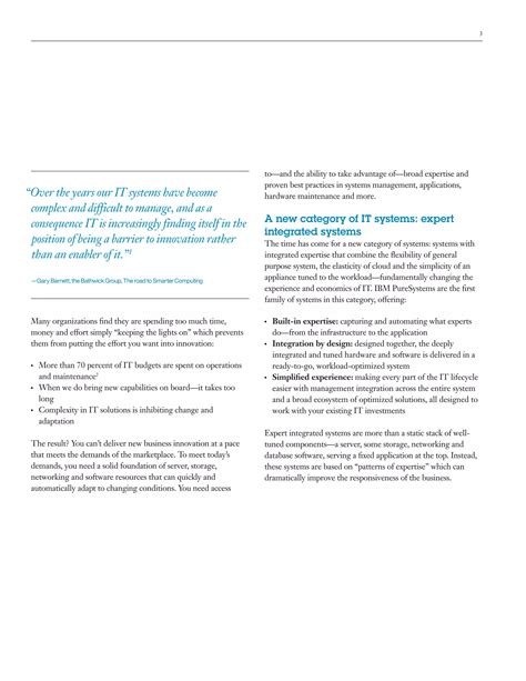 IBM Pureflex product brochure | PDF