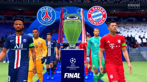 FIFA 20 PSG Vs Bayern Munchen Final Champions League UEFA Full