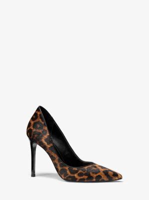 Keke Leopard Calf Hair Pump Michael Kors