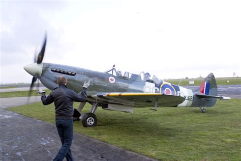 Rare Spitfire Trainer At Norwich Airport © Nick Downey Cc By Sa20