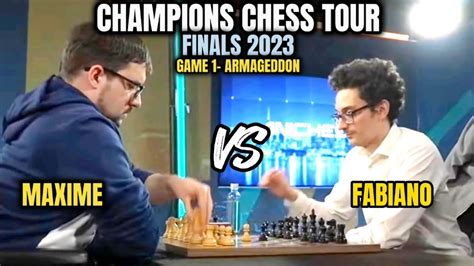 Maxime Vachier Lagrave 2771 VS Fabiano Caruana 2762 CHAMPIONS