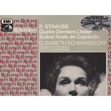 R Strauss Four Last Songs Final Scene From Capriccio De Elisabeth