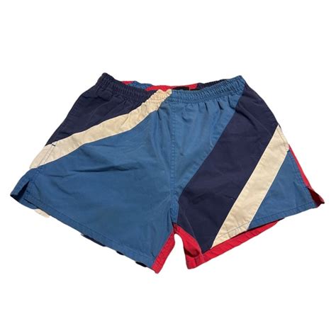 Athletic Works Shorts Athletic Works 9s Blue White Red Cotton