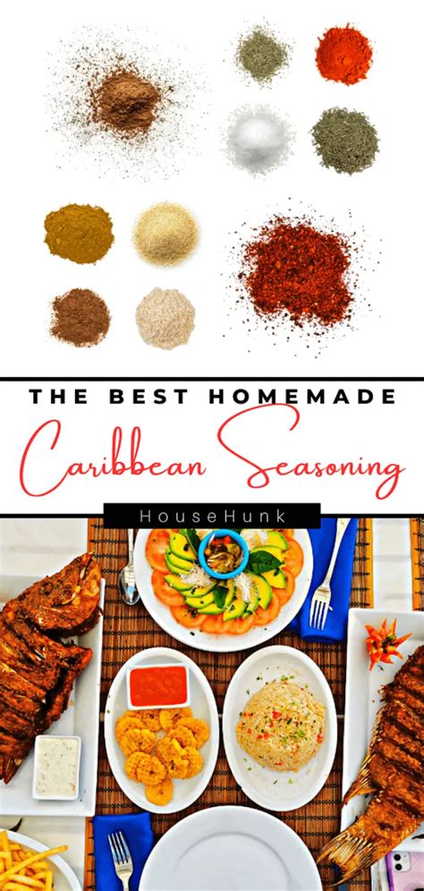 Homemade Caribbean Seasoning House Hunk