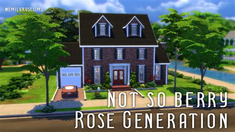 emily rose sims : Not So Berry: Rose Gen This is a series where I...