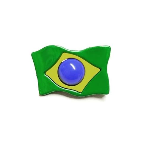 Broche Bandeira Do Brasil Shopee Brasil