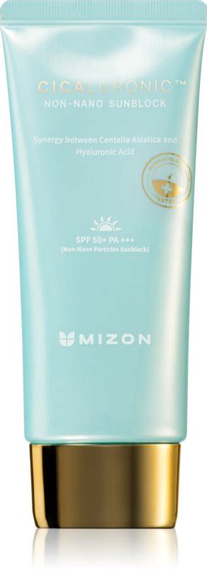 Mizon Cicaluronic Cr Me Hydratante Protectrice Spf Notino Fr