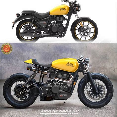 Royal Enfield Meteor 350 Cafe Racer Digital Avatar Looks Unbelievable