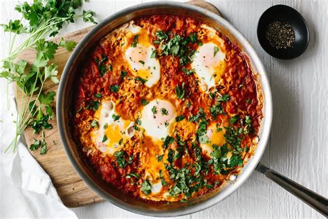 Best Shakshuka Recipe Easy Traditional Downshiftology Shakshuka