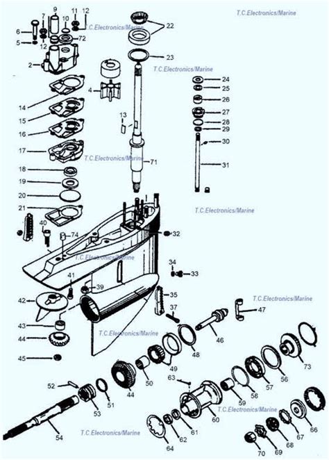 Mercruiser Alpha One Gen 1 Parts Diagram