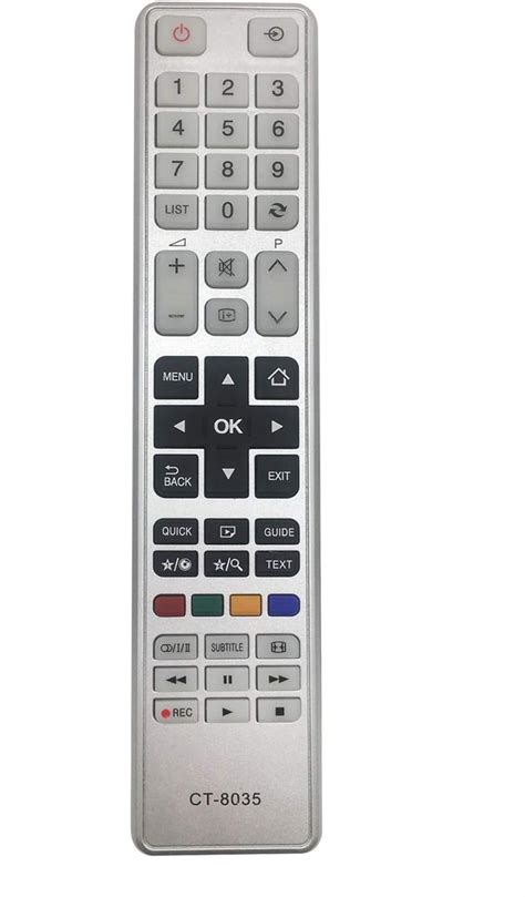 MYHGRC New Replacement TV Remote Control RC1910 For Toshiba Sharp Bush