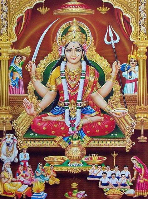 Santoshi Mata Wallpapers Wallpaper Cave