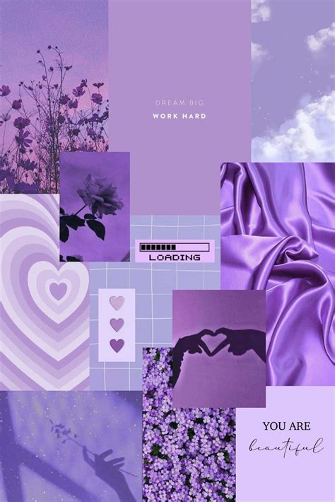 100 Pastel Cute Purple Aesthetic Wallpapers Wallpapers