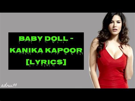 Sunny Leone Baby Doll Lyrics Video YouTube