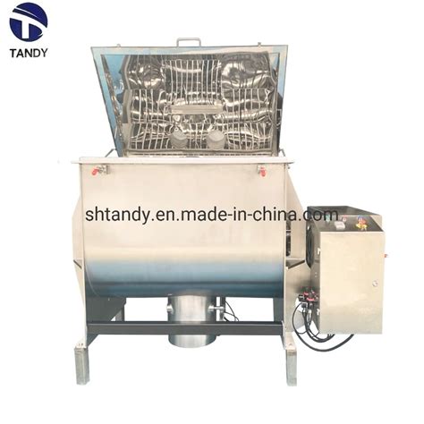 Horizontal Dual Ribbon Mixer For Dry Powder Blending China Horizontal