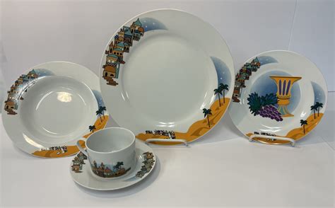 piece porcelain passover serving set