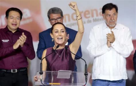 Encuestas De Morena Dan Por Ganadora A Claudia Sheinbaum