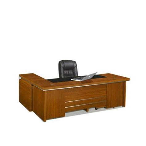 Brown L Shape Wooden Office Table At Rs 10500 In Pimpri Chinchwad ID