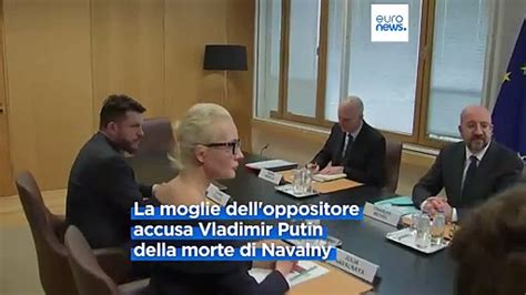 La Vedova Di Navalny Accusa Putin Trattengono Il Corpo Per Nascondere