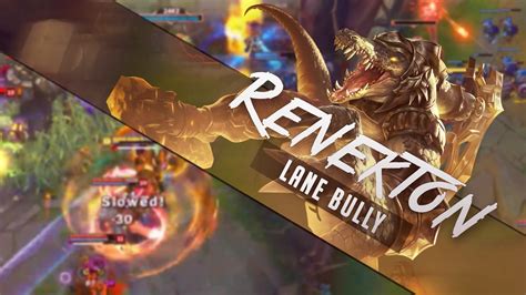 Renekton Lane Bully Top Carry Season 7 League Of Legends Gameplay