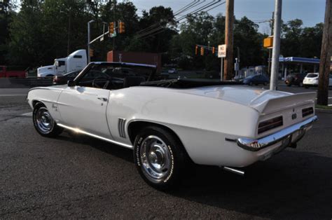 Chevrolet Camaro Convertible 1969 White For Sale 124679N517326 1969