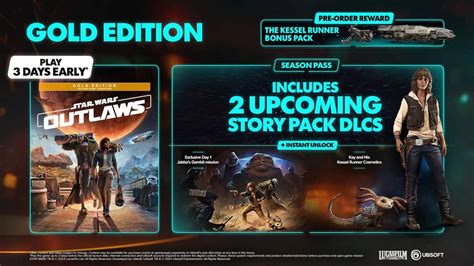 All Star Wars Outlaws Pre Order Editions And Bonuses