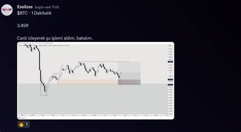 Ender a k a Eßiloß on Twitter BTC 1 Dakikalık 3 45R Eller yavaş