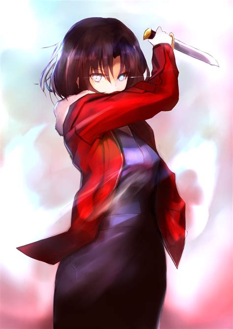 Ryougi Shiki Kara No Kyoukai Drawn By Shirokuma Danbooru