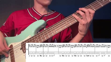 Tattoo Colour Cinderella Bass Cover Play Along Tab Youtube