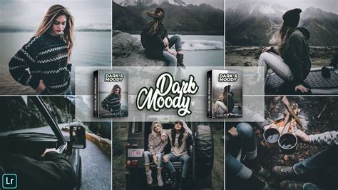 How To Edit Dark And Moody Lightroom Mobile Presets DNG Lightroom