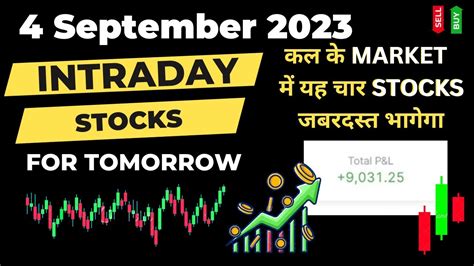 Best Intraday Stocks For 4 September 2023 Best Stocks To Trade