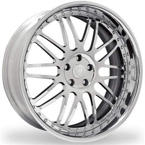 26 Intro Wheels Id311 Exposed 5 Polished Welded Billet Rims Int075 11