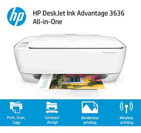 Как установить принтер hp deskjet 3636