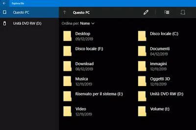 Attivare Il Nuovo Esplora File Come App Di Windows E Windows