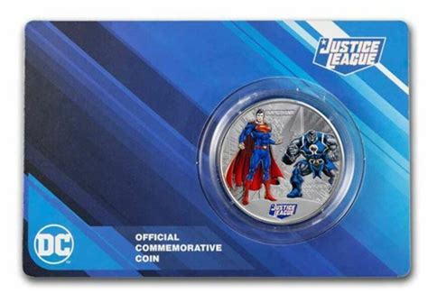 2022 Samoa Justice League Dc Comics Superman Vs Darkseid 1 2 Oz 999