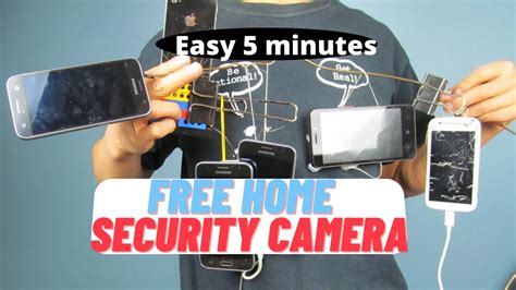 Build Easy Free Home Security Camera System In Under 5 Minutes YouTube