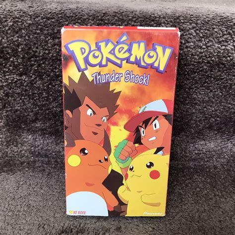 Pokemon Vhs Thunder Shock Pikachu Vs Raichu English Animated Anime