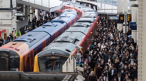 Busy Subway Station