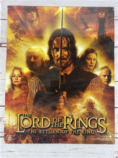 Lord Of The Rings Return Of The King Movie Poster