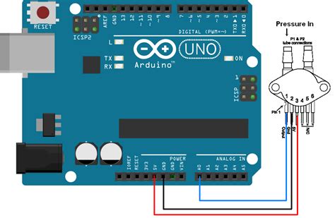 Sensor de Presión Diferencial MPX5010dp Software Arduino Forum