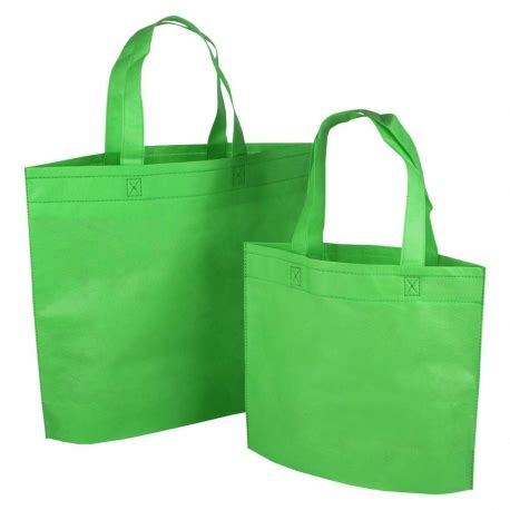 Reusable Bags | Green Non-woven Polypropylene Bags - Precious Packaging