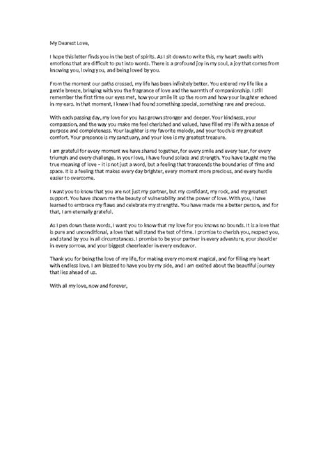 dearest love notes  dearest love  hope  letter finds