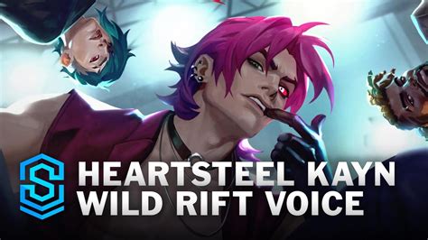 Heartsteel Kayn Voice WILD RIFT English YouTube