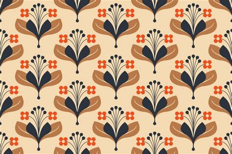 Patrones Sin Costuras Con Flores Decorativas En El Arte Vectorial