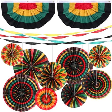 Amazon Outus 15 Pcs Juneteenth Decorations Party Supplies With