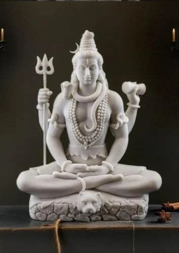 3feet Marble Shiva Statue Temple At Rs 7000 In Bharatpur ID