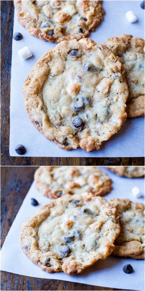 Cornflake Chocolate Chip Marshmallow Cookies Recipe Chocolate Chip