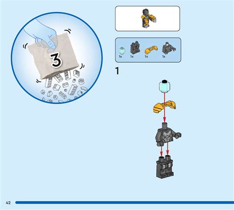 Lego 76216 Iron Man Armoury Instructions