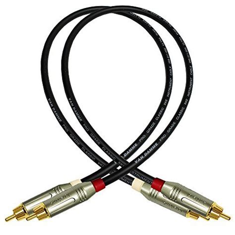 Foot Rca Cable Pair Custom Made By Worlds Best Cables Made Using